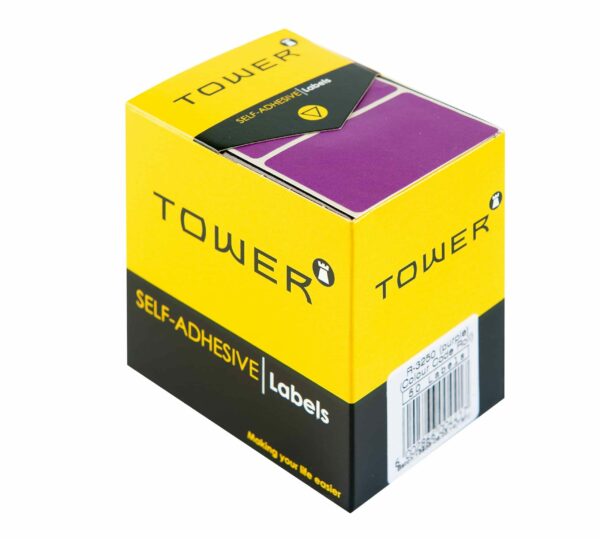 Tower R3250 Colour Code Labels Purple