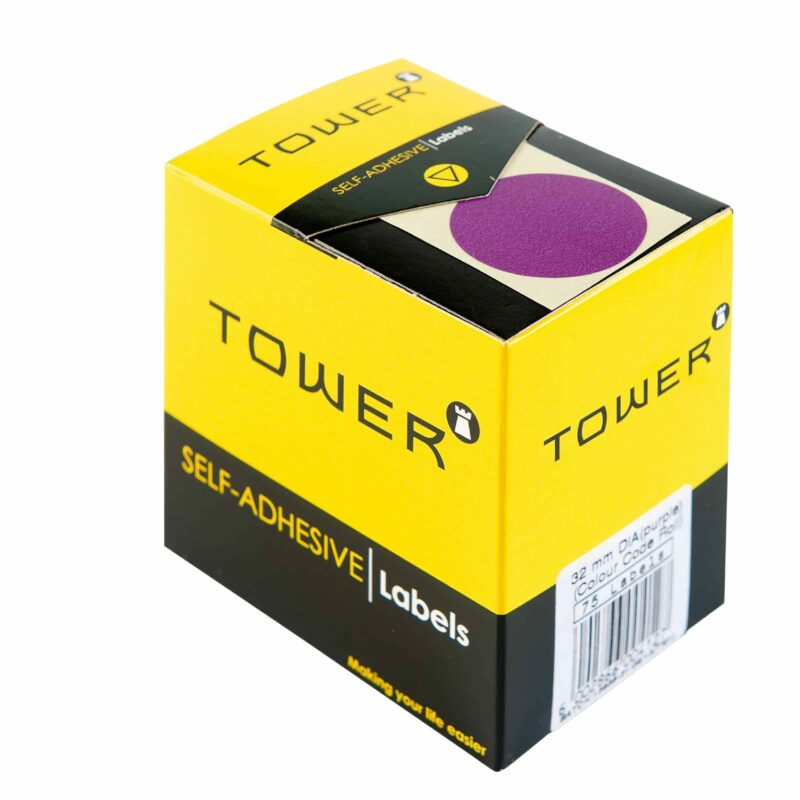 Tower C32 Colour Code Labels Purple