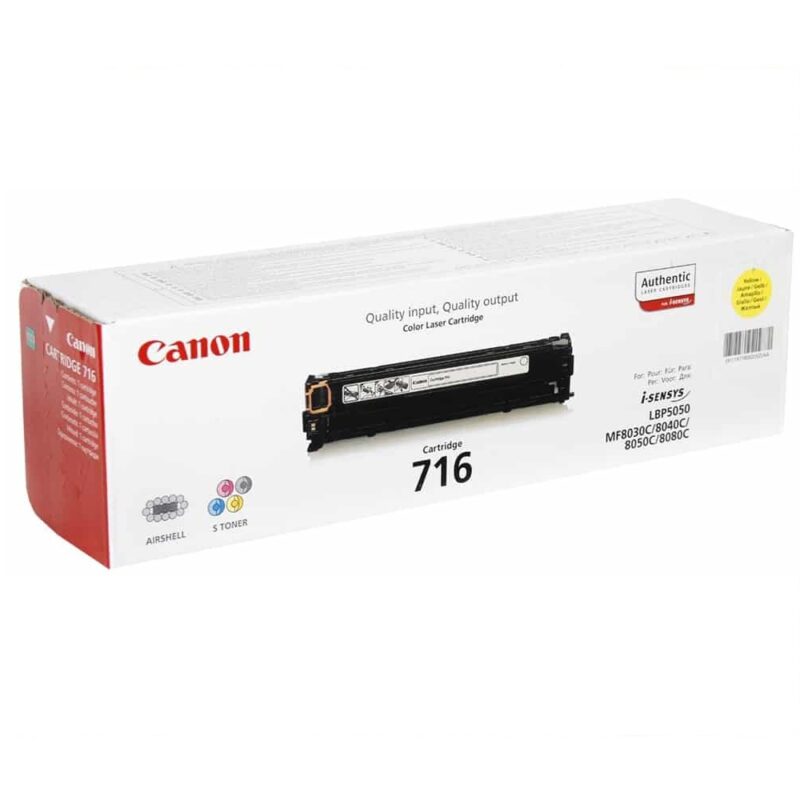 Canon C716 Yellow Toner Cartridge