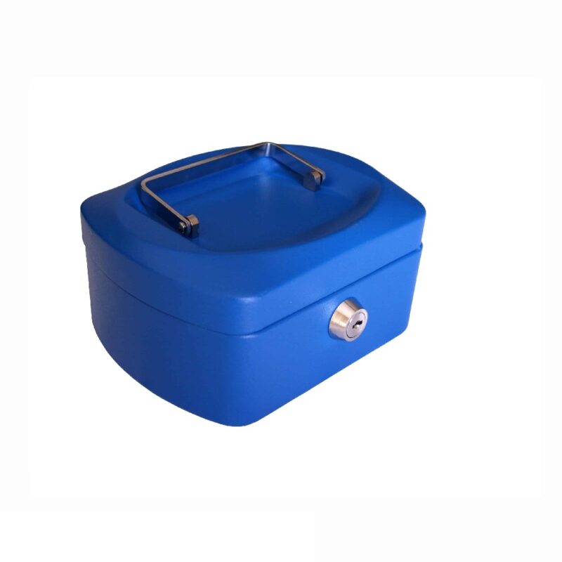 CROXLEY 6" Cash Box Blue Each