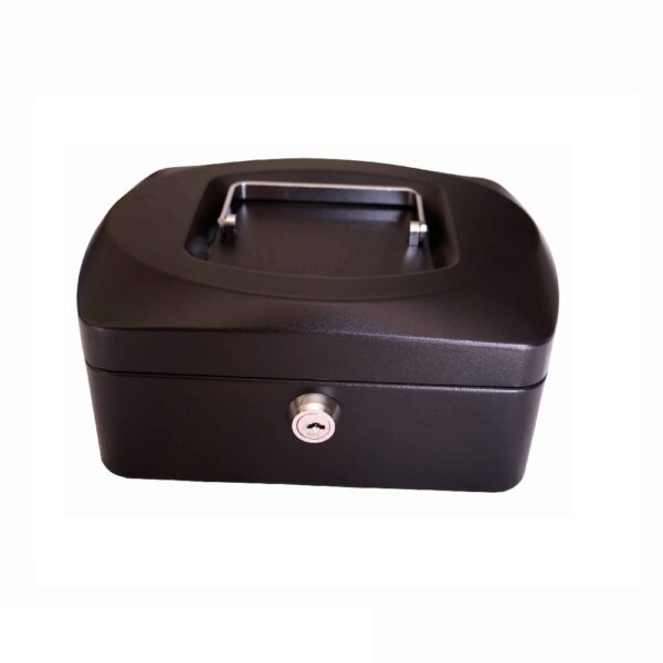 CROXLEY 8" Cash Box Black Each