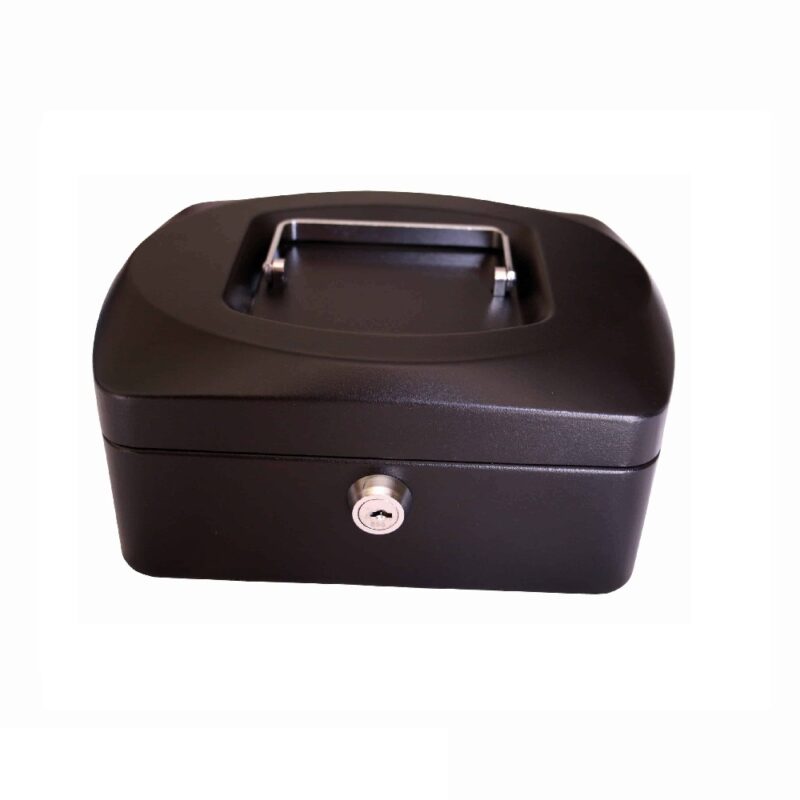 CROXLEY 8" Cash Box Black Each