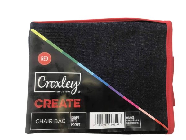 CROXLEY Chairbags Denim Red  Each