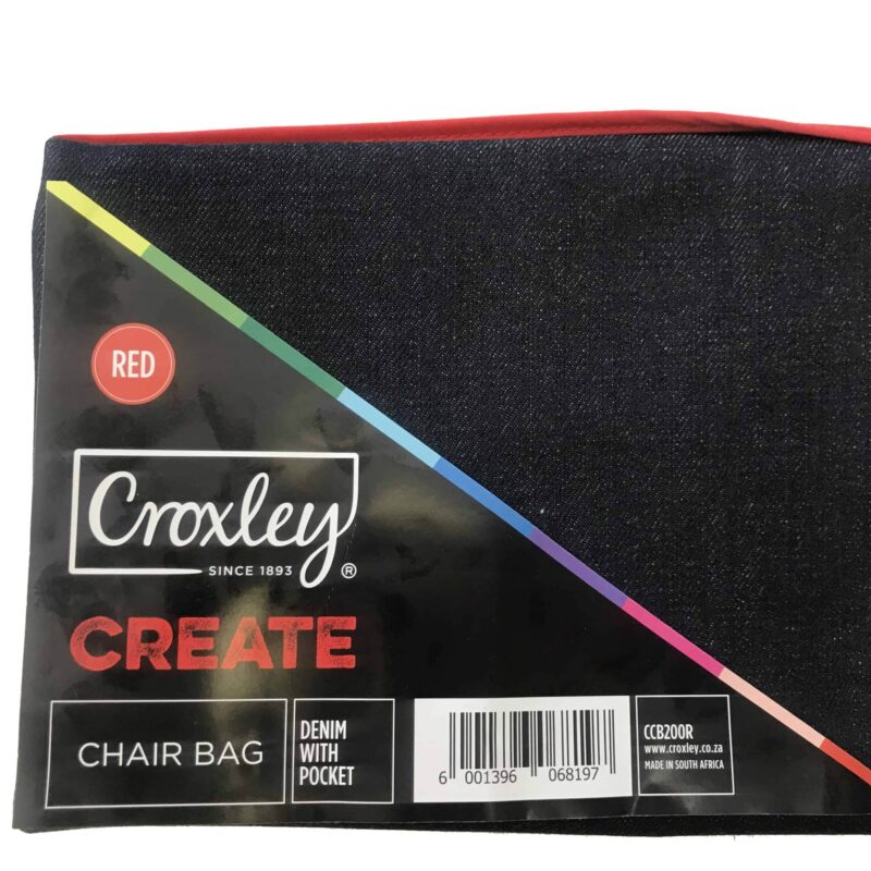CROXLEY Chairbags Denim Red  Each