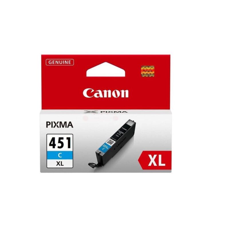 Canon CLI-451 Cyan High Yield Inkjet Cartridge