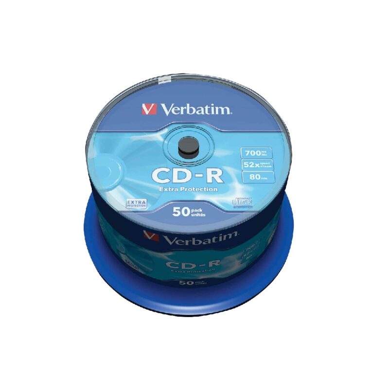 Verbatim Cd-r 52x 700mb 50s Silver