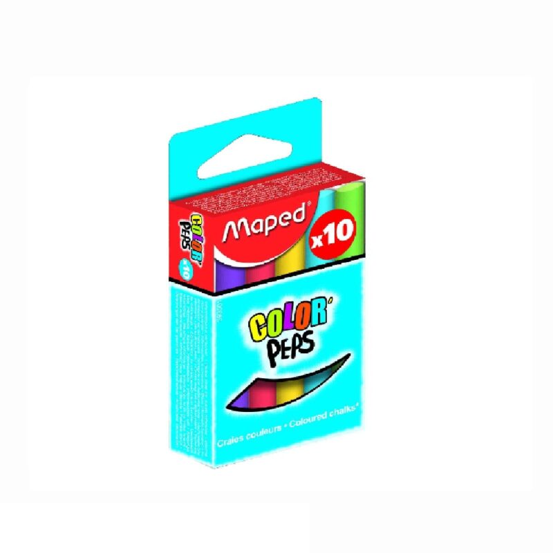 MAPED Chalk Color'Peps Colours 10's