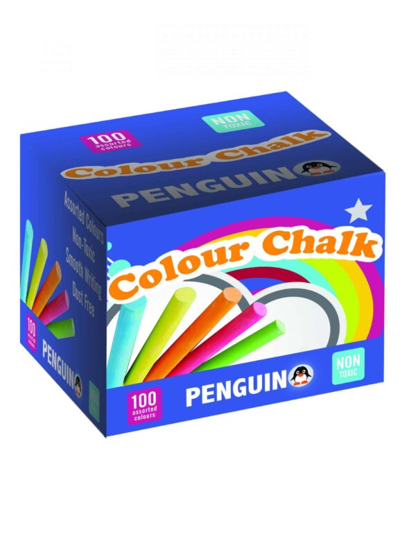 PENGUIN Chalk Assorted Box100