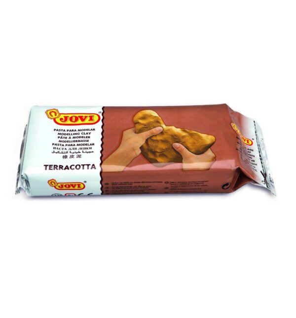 JOVI Air-Hard Modelling Clay 1Kg Terracotta