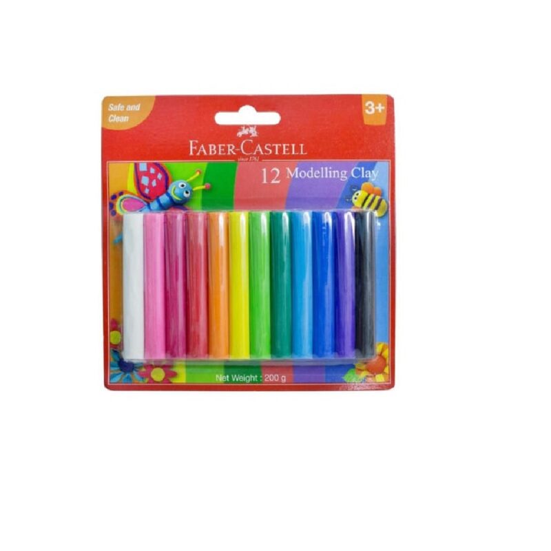 Modelling Clay 200gms 12's Blister
