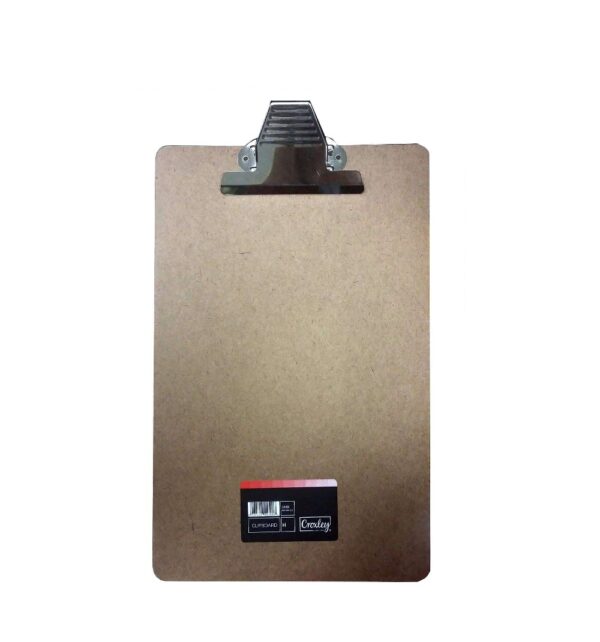 JD1120 CROXLEY 380x240mm Masonite Clip Board