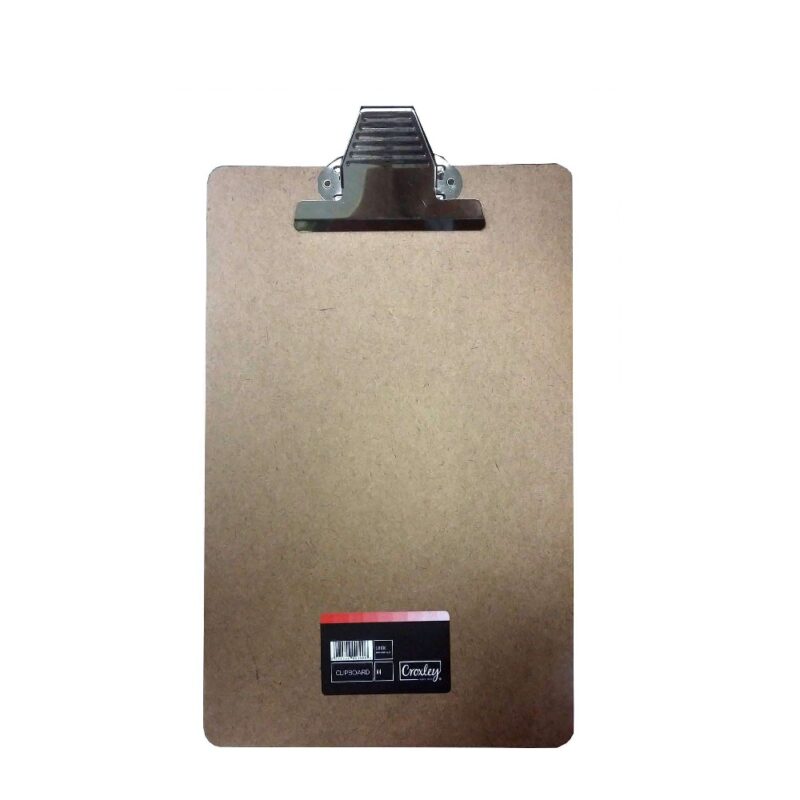 JD1120 CROXLEY 380x240mm Masonite Clip Board
