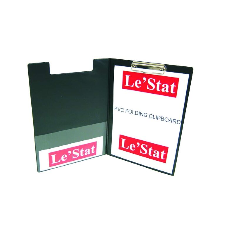 Le'stat Pvc Clipboard + Cover Blue