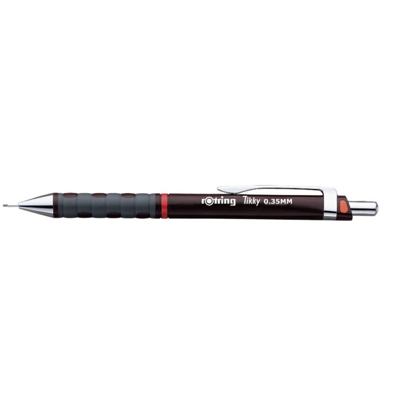 ROTRING Tikky RD Clutch Pencil Burgundy Barrel 0.35mm
