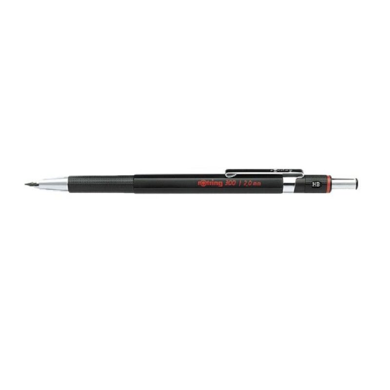 ROTRING Tikky 300 Clutch Pencil 2.0mm Black