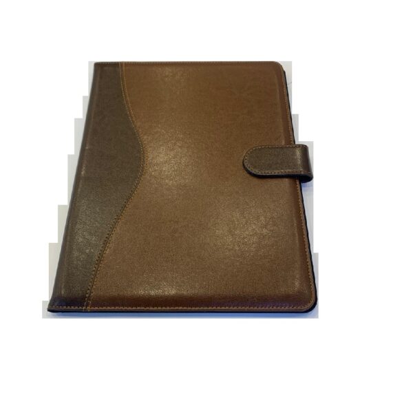A4 Conference  Folder T/index Calc Brown     