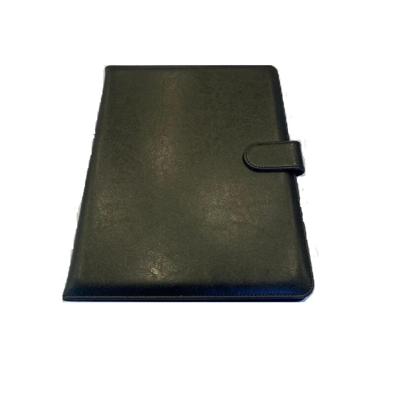 A4 Conference  Folder T/index Calc Black     