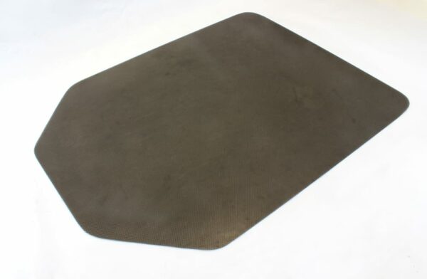 CARPET PROTECTOR NON SLIP GREY TAPERED RECTANGLE 1200 X 900 X 2.75MM