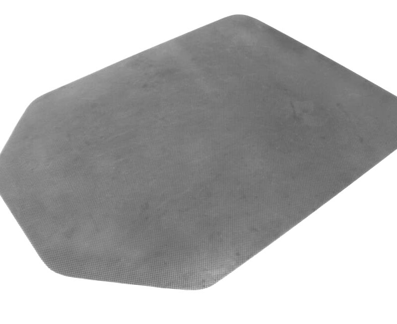 CARPET PROTECTOR NON SLIP SILVER TAPERED RECTANGLE 1200 X 900 X 2.75MM