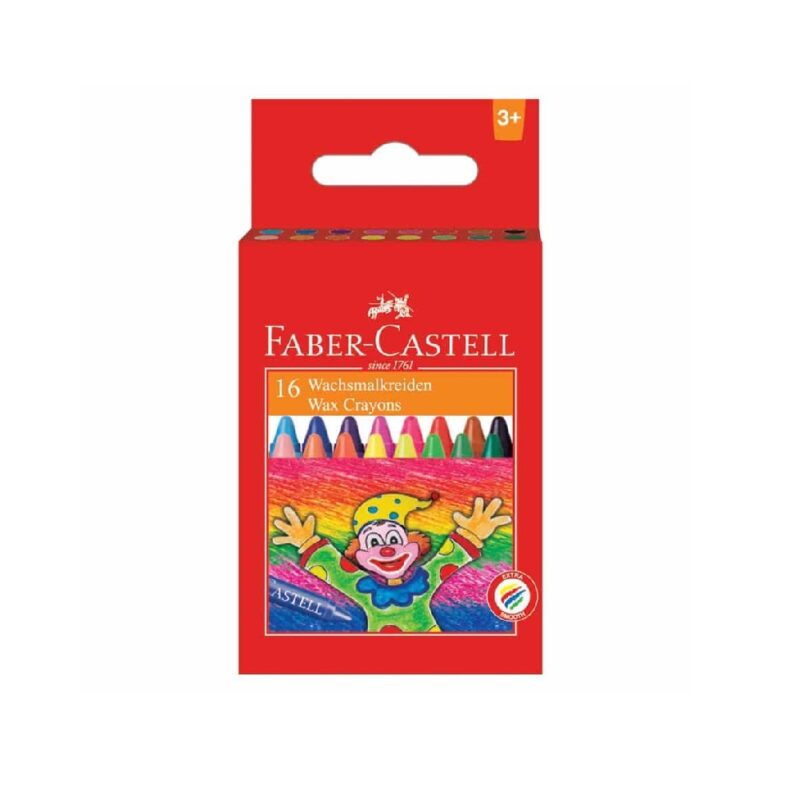 16S Wax Crayons Std Faber
