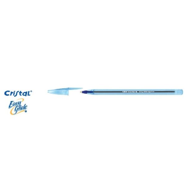 Bic Cristal Easyglide Blue Medium (10pk)
