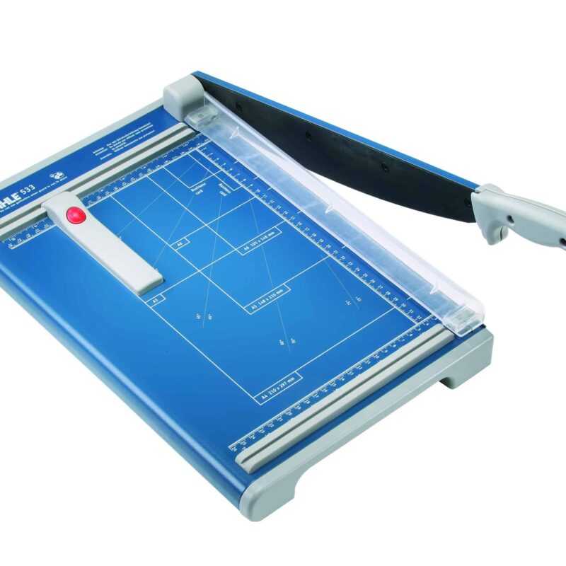 DAHLE A4 340mm Office Guillotine. 15-Sheet Capacity.