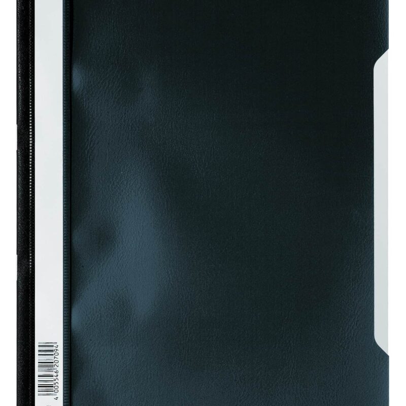 DURABLE A4 PVC Econo Quote Folder - Black Each