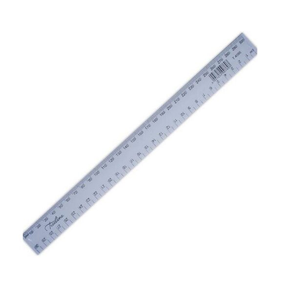 30cm Clear Easi-rule Ruler