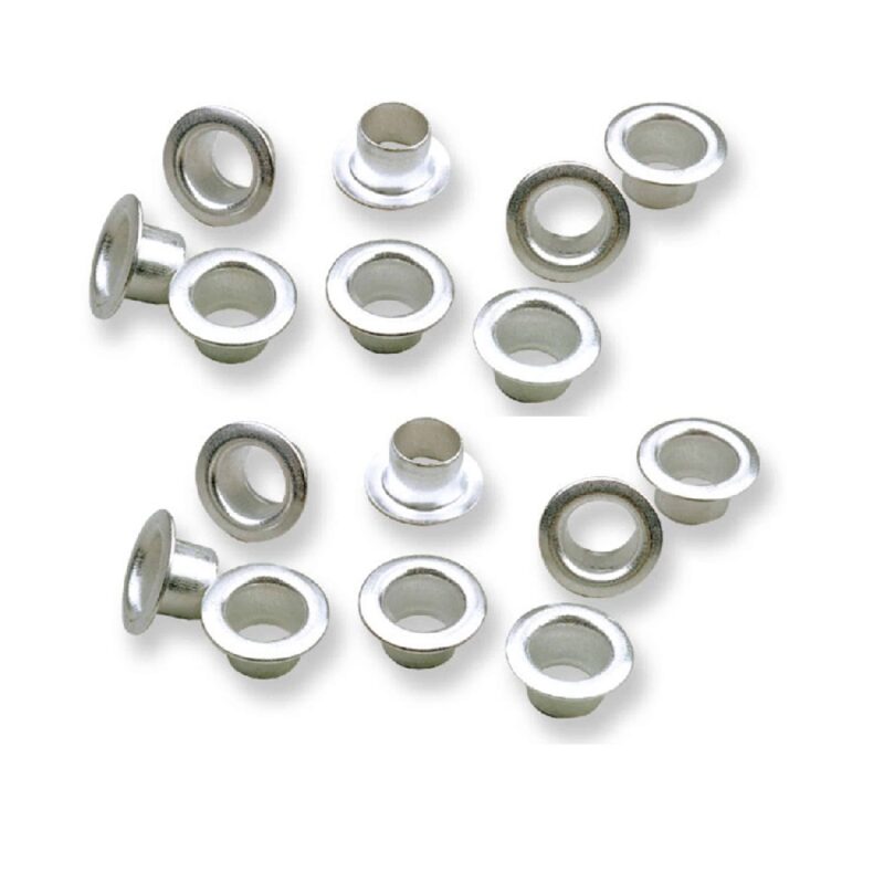 BPE 01 Eyeletts 100/Box (Silver 6mm)
