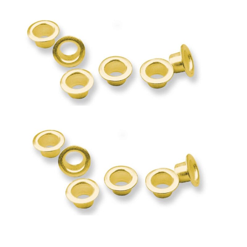 BPE 20 Eyelets 250/Box (Gold 4mm): Use with EP20