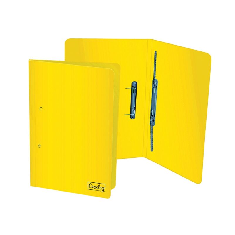 JD1111 CROXLEY Acc File Bright Yellow Each