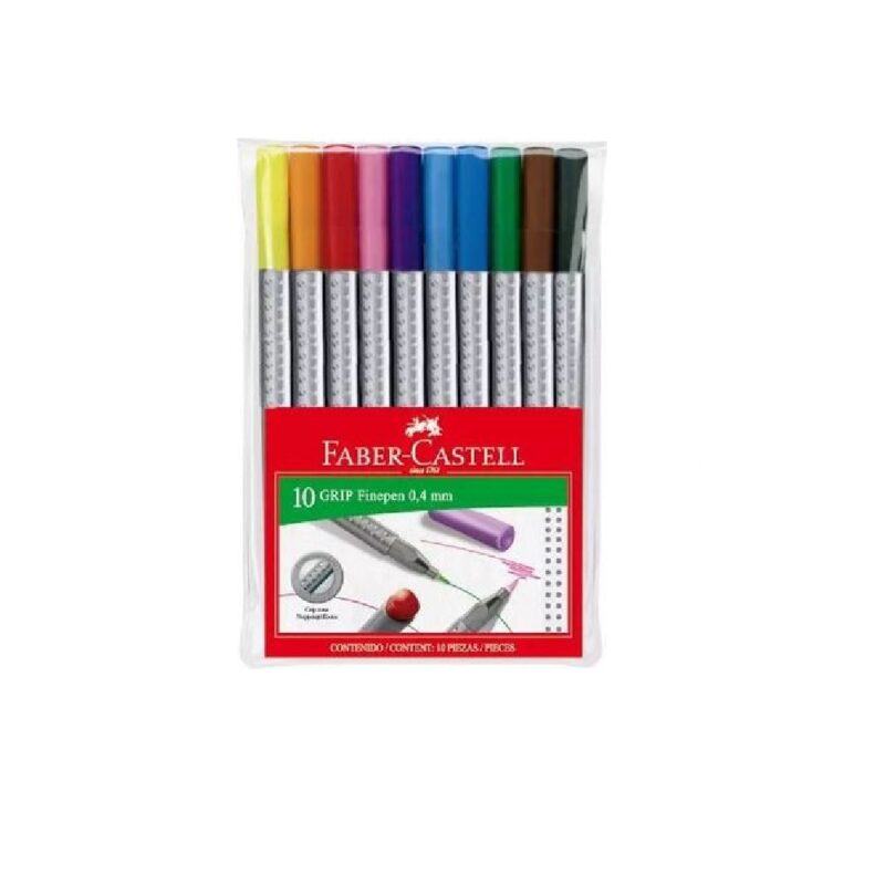GRIP FINEPEN 0.4 (SET OF 10)