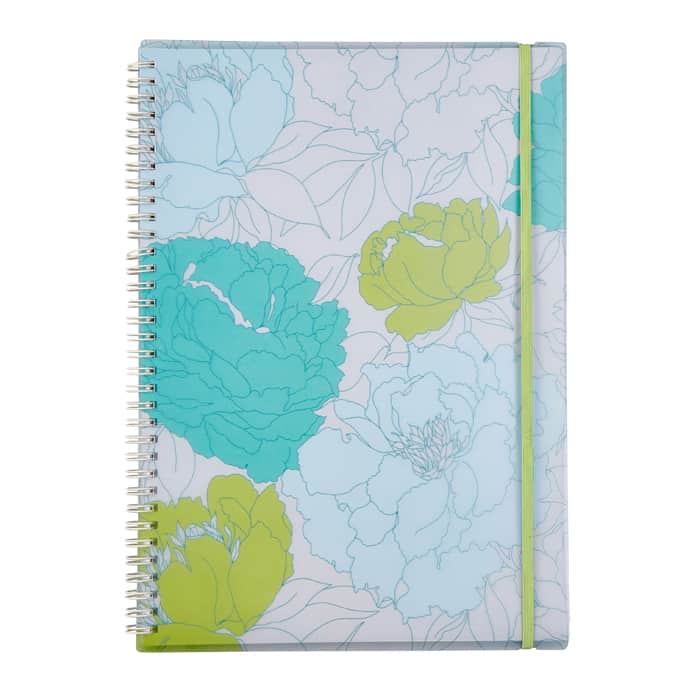 MEECO NOTE BOOK A4 80PG FLORAL