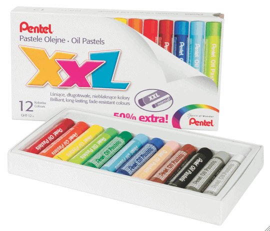 GHT-12 12 Assorted Pastels