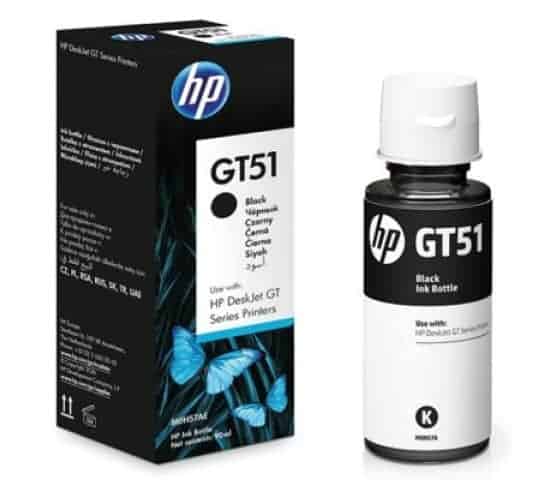 HP GT51 BLACK INK BOTTLE