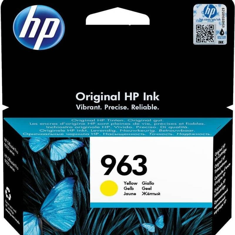 HP 963 INK CARTRIDGE - YELLOW
