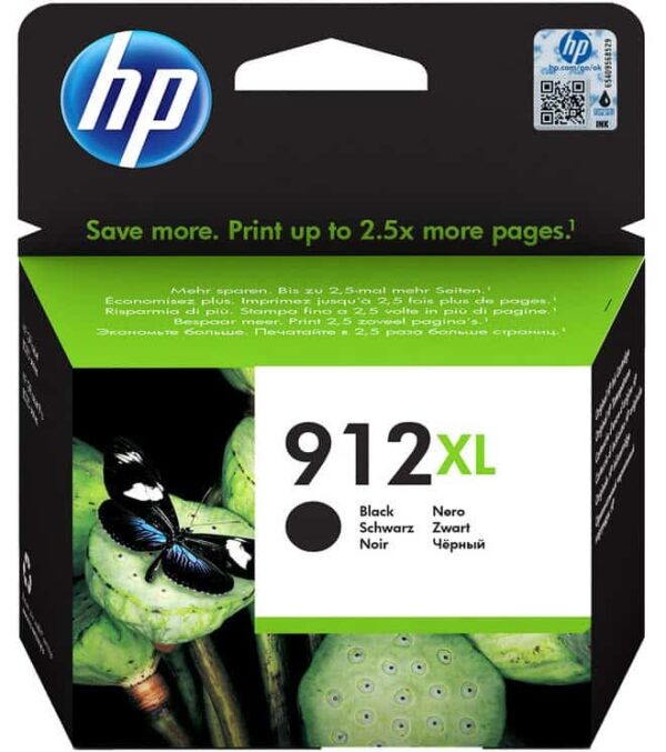 HP 912 EXTRA LARGE INK CART- BLACK