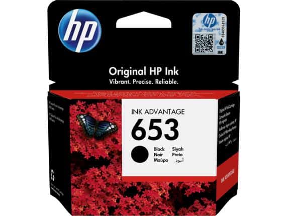HP 653 INK CARTRIDGE - BLACK