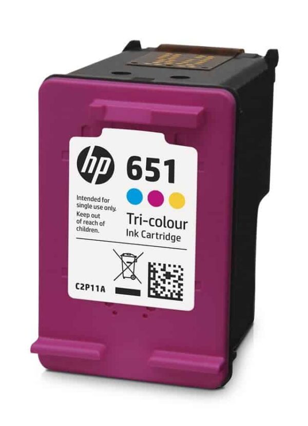 HP 651 INK CARTRIDGE - TRI COLOUR