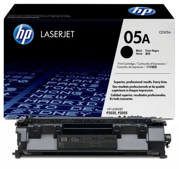 HP 05A LASERJET TONER CART - BLACK