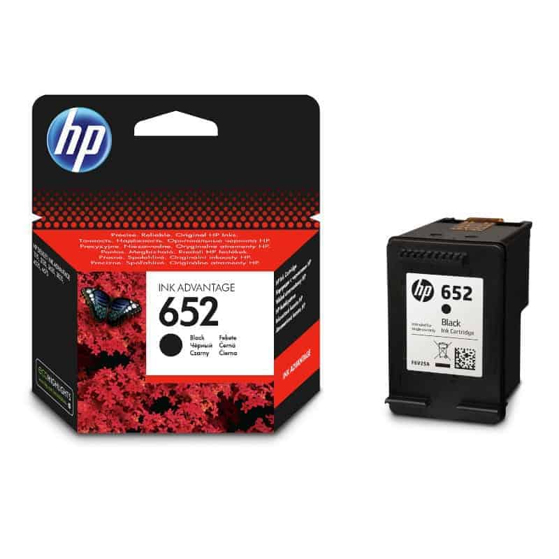 HP 652 INK CARTRIDGE - BLACK