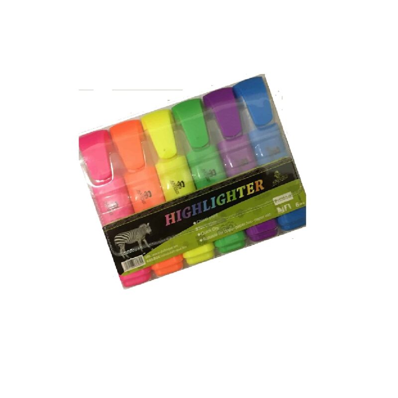 D'afrique Highlighters Set Of 6s