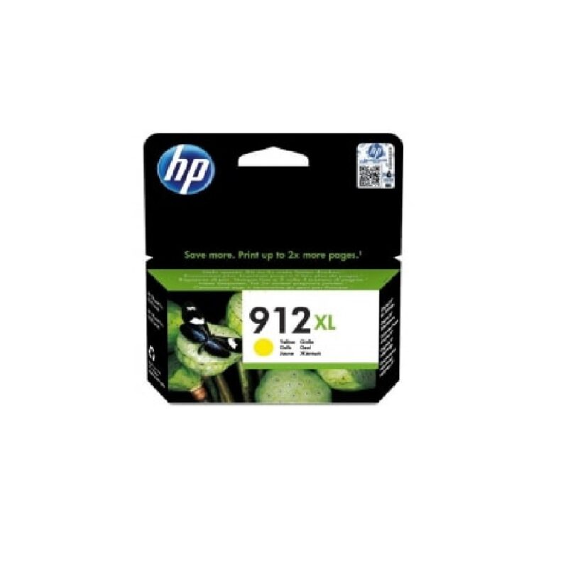 Hp3yl83a_hp 912 Extra Large Ink Cart- Yellow