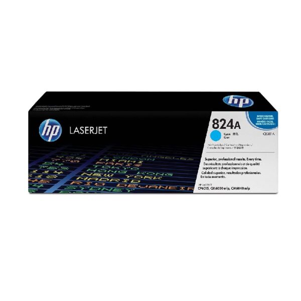 Hpcb381a_hp 824a Laserjet Toner Cartridge - Cyan