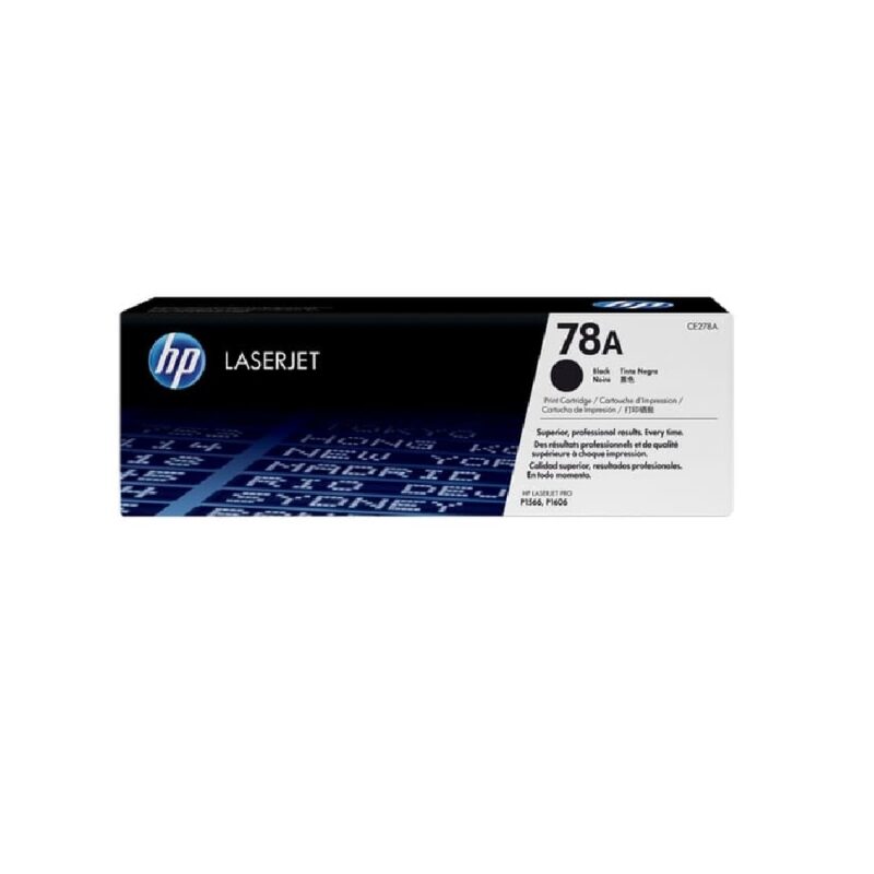 Hpce278a_hp 78a Laserjet Toner Cart - Black