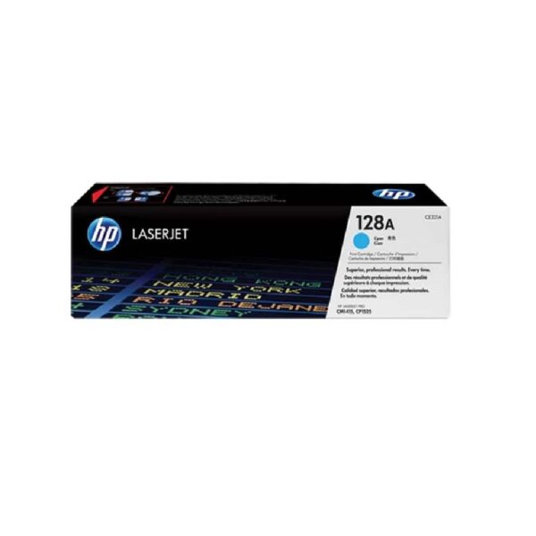 Hpce321a_hp 128a Laserjet Toner Cart - Cyan