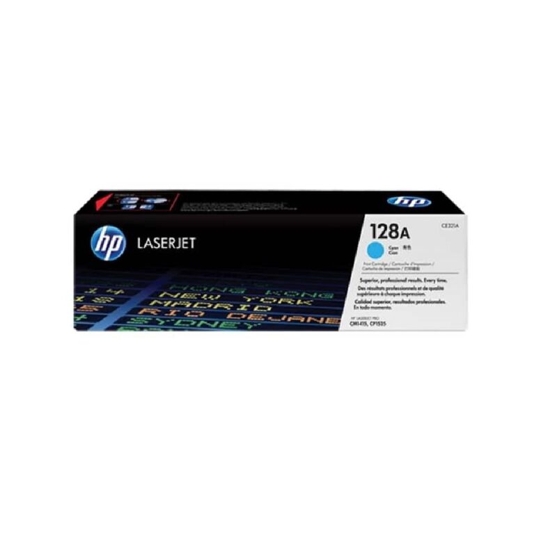 Hpce321a_hp 128a Laserjet Toner Cart - Cyan