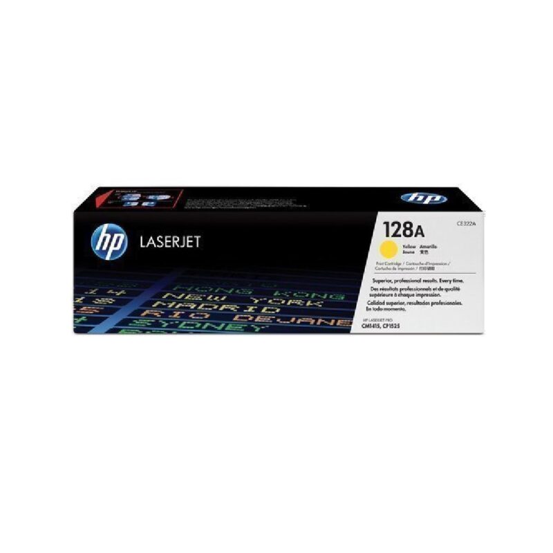 Hpce322a_hp 128a Laserjet Toner Cart - Yellow