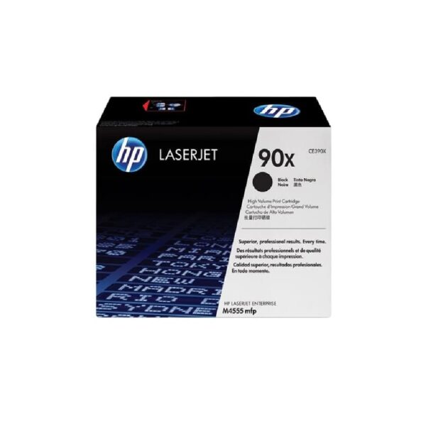 Hpce390x_hp 90x Laserjet Toner Cart - Black