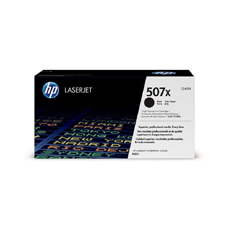 Hpce400x_hp 507x Laserjet Toner Cart - Black